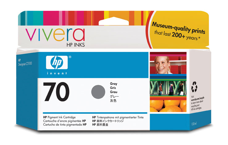 Imagen 1 del producto “Cartucho HP Num 70 - Gris, HP ”