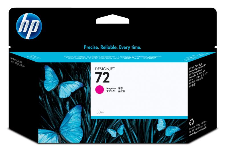 Imagen 1 del producto “Tinta HP 72 - C9372A, Magenta 130ml ”