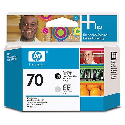 Imagen 1 del producto “Cabezal HP 70 - C9407A, Negro Fotográfico/Gris Claro ”