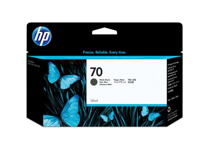 Imagen 1 del producto “Tinta HP 70 - C9448A, Negro Mate 130ml ”
