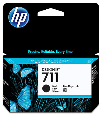 Imagen 1 del producto “Tinta HP 711 - CZ129A, Negro 38ml ”