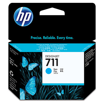 Imagen 1 del producto “Tinta HP 711 - CZ130A, Cian 29ml ”