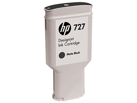 Imagen 1 del producto “Tinta HP 727 - C1Q12A, Negro Mate 300ml ”