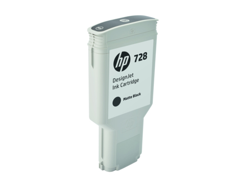 Imagen 1 del producto “Tinta HP 728 - F9J68A, Negro Mate 300ml ”