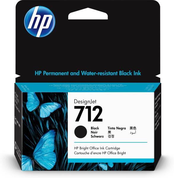 Imagen 1 del producto “Tinta HP 712 - 3ED70A, Negro 38ml ”