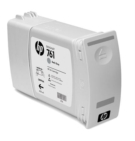 Imagen 1 del producto “Tinta HP 761 - CM996A, Gris Obscuro 400ml ”