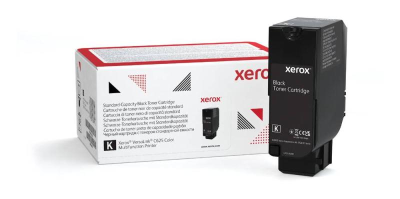 Imagen 1 del producto “Cartucho Xerox de toner negro de capacidad estandar para equipo C625 8000 pag - ”