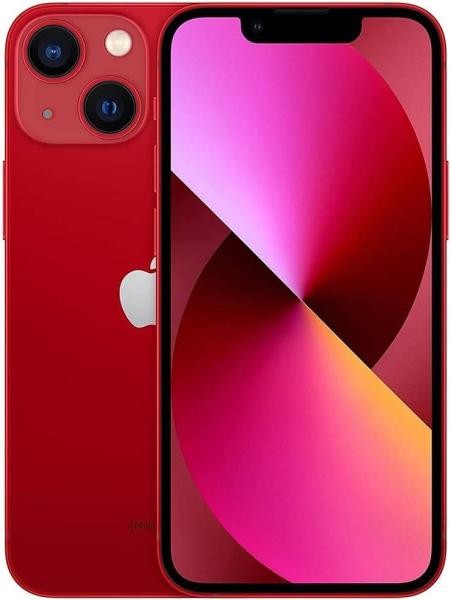 Imagen 1 del producto “Apple iPhone 13 - 256 GB, Rojo - Totalmente Desbloqueado (Reacondicionado Grado A) Incluye Mica de Cristal templado 9D, Cable de Datos y Cargador de 20W ”