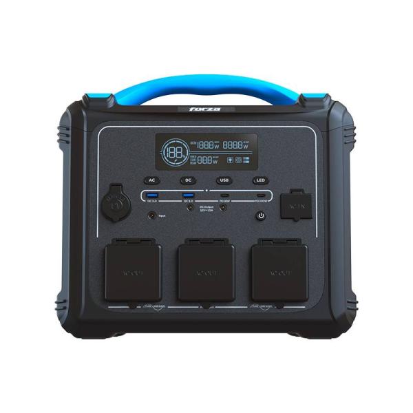Imagen 1 del producto “Power Station Forza Titan 1200W(FPP-T1200) - Color Negro con Azul ”