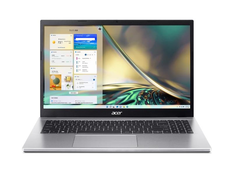 Imagen 1 del producto “LAPTOP ACER ASPIRE 3 CORE I7-1255U; PANTALLA 15.6 FHD; 8 GB RAM; 512 GB; WIN 11 HOME; 1 año de garantía + 1 año contra Robo; PLATA - ”