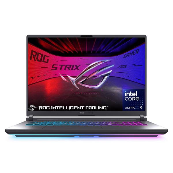 Imagen 1 del producto “Laptop ASUS Gamer ROG Strix G18 18 Pulgadas - FHD, Intel Core U9 275HX, NVIDIA GeForce RTX 5070 TI, 32GB, 1TB SSD, Windows 11 Home, Wi-Fi 7 + Bluetooth 5.4, ”