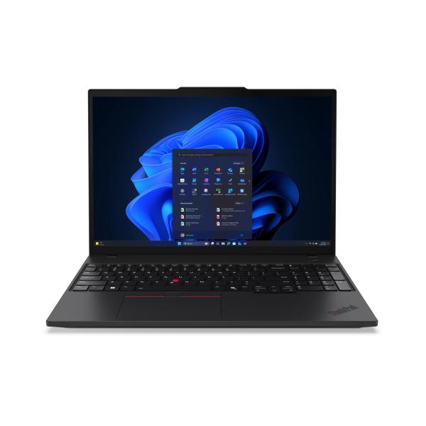 Imagen 1 del producto “Laptop Lenovo ThinkPad T16 Gen 4 - Intel Core Ultra 5 225U, IA PC, 16 GB, 512 GB, W11P, teclado retroiluminado, 3 años de garantia Premier Support ”
