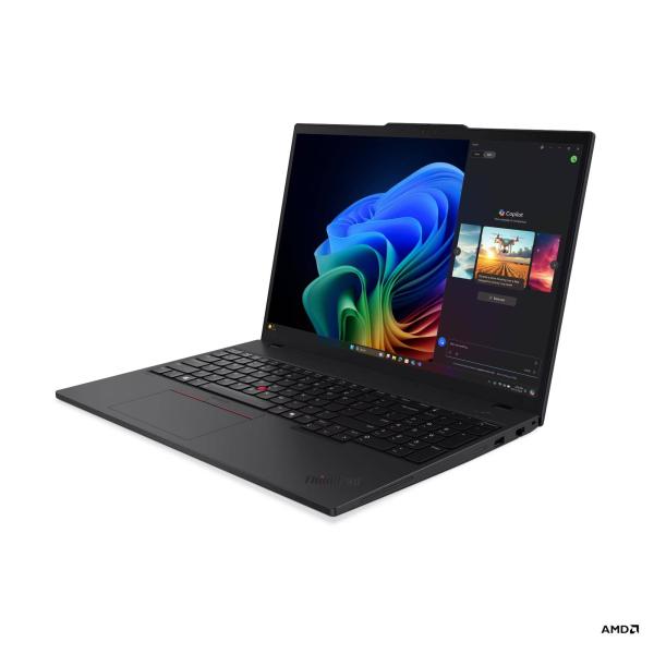 Imagen 1 del producto “Laptop Lenovo ThinkPad T16 Gen 4 AMD Ryzen AI 7 PRO 350 - 32 GB, 1TB, W11P, Copilot+ PC, teclado retroiluminado, 3 años de garantia Premier Support ”