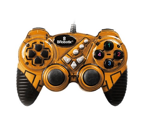 Imagen 1 del producto “Control para Juegos Rumblepad BROBOTIX 751899C - Gamepad, PC, Analógico/Digital, 10 botones, Alámbrico ”