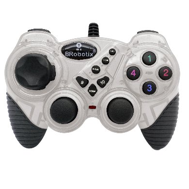 Imagen 1 del producto “Control BROBOTIX 751899B - Gamepad, PC, 10 botones ”