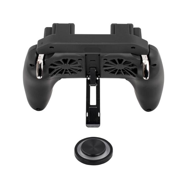 Imagen 1 del producto “Immortal Gamepad con 2 gatillos y ventilzación - recargable, luz led, incluye joystick para celular 141x52x176mm, 1 año de garantía ”