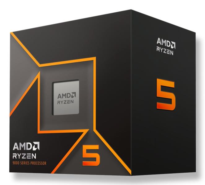 Imagen 1 del producto “AMD RYZEN 5 9600 - 6 núcleos, socket AM5, Con ventilador, Con gráficos incluidos. ”