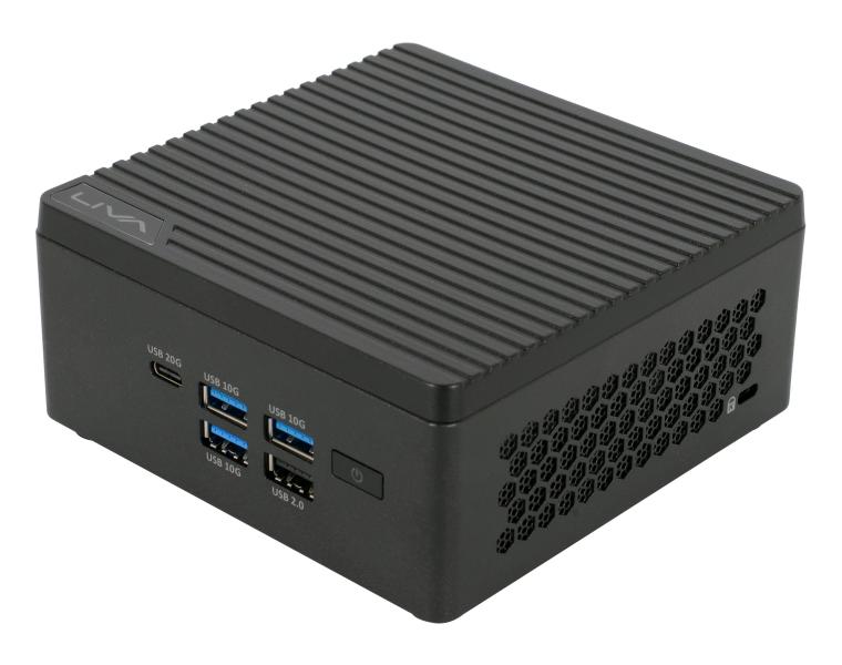 Imagen 1 del producto “MINI PC ECS LIVA Z7 PLUS - CPU INTEL ULTRA 7 155H, BARBONE, RAM 2 x SO-DIMMs DDR5 (HASTA 96GB), ROM 1 x M.2 2280 PCIe (HASTA 1TB), SIN SITEMA OPERATIVO. ”