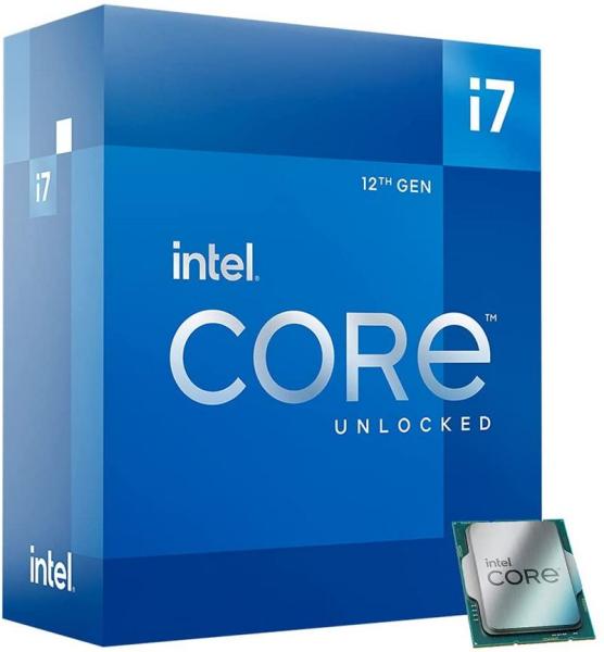 Imagen 1 del producto “Procesador Intel Core i7-12700K 2.70GHz - 12 núcleos Socket 1700, 25 MB Caché, Alder Lake. (REQUIERE VENTILADOR. COMPATIBLE SOLO CON MB CHIPSET 600) ”