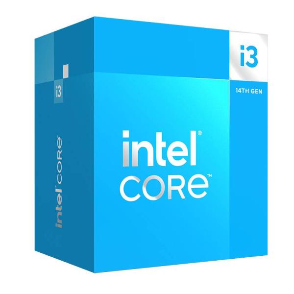 Imagen 1 del producto “Procesador Gaming Intel® Core™i3-14100 3.5GHz - 4 núcleos, Socket LGA1700, Gráficos UHD 730 con disipador. (MOTHERBOARD CHIPSET 600 - 700) ”