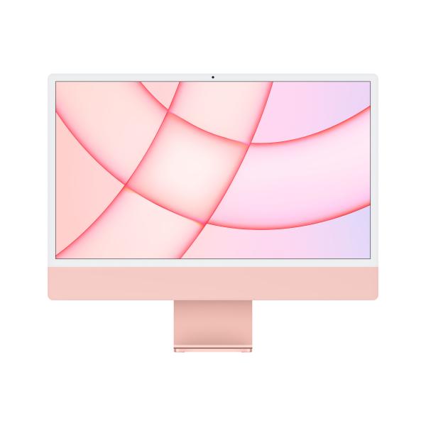 Imagen 1 del producto “iMac 24 Retina 4.5K M1 chip with 8‑core CPU and 8‑core GPU - 256GB, 8Gb  -Rosa  MGPM3E/A ”