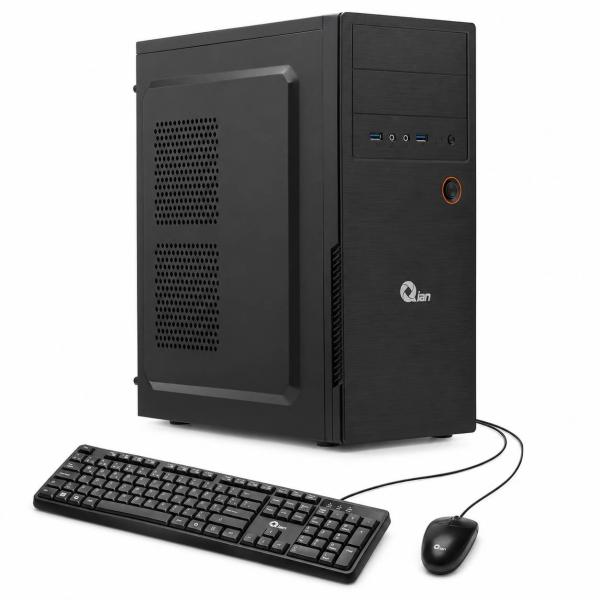 Imagen 1 del producto “PC de Oficina QIAN - Intel N100, STOCK FAN, 8GB DDR4 1X8, Gabinete Qian MAT-01, Kit de teclado y mouse. ”