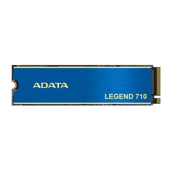 Imagen 1 del producto “Unidad de Estado Sólido ADATA LEGEND 710 256GB PCIe Gen3x4 M.2 2280 - Con disipador de aluminio. ALEG-710-256GCS ”