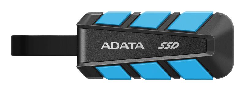 Imagen 1 del producto “SSD Externo ADATA SC740 500GB. USB tipo C incorporado - 1.050/1.000 MB/s lectura/escritura, Resistente a caídas MIL-STD de 1, 22 m. AZUL SC740-500G-CBU ”