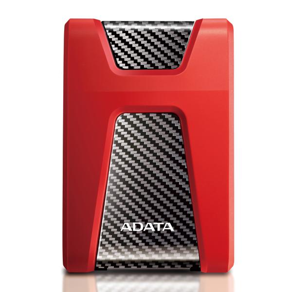 Imagen 1 del producto “Disco Duro Externo ADATA HD650 - 2 TB, USB 3.2 Gen1 (compatible con las versiones anteriores USB 2.0), 2.5 pulgadas, Rojo ”