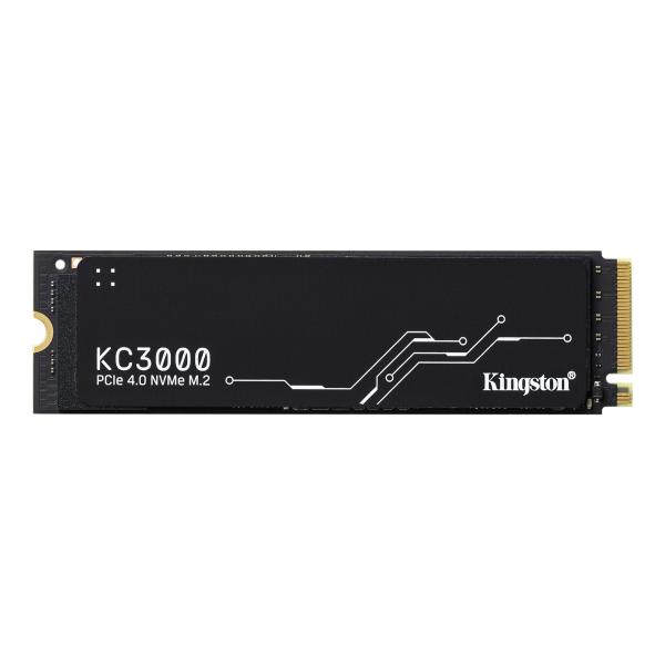 Imagen 1 del producto “UNIDAD DE ESTADO SOLIDO KINGSTON KC3000 4096GB M.2 2280 NVME PCIE GEN 4X4 R.7000MB/S W.7000MB/S - ”