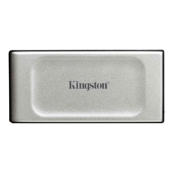 Imagen 1 del producto “UNIDAD DE ESTADO SOLIDO EXTERNO KINGSTON XS2000 1TB USB-C 3.2 GEN 2X2 R.2000MB/S W.2000MB/S PLATA - ”