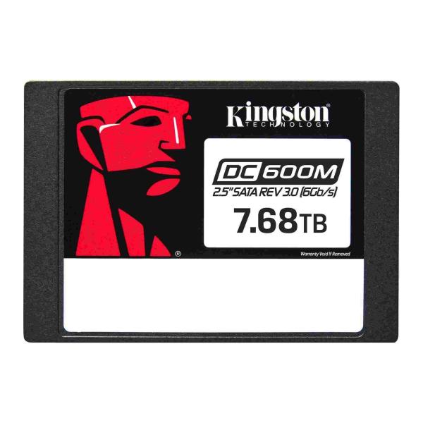 Imagen 1 del producto “UNIDAD DE ESTADO SÓLIDO KINGSTON DC600M ENTERPRICE 7680GB SATA3 2.5 R.560MB/S W.530MB/S PARA SERVIDOR - ”
