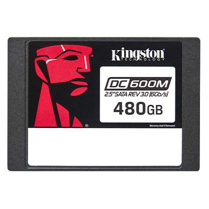 Imagen 1 del producto “UNIDAD DE ESTADO SÓLIDO KINGSTON DC600M ENTERPRICE 480GB SATA3 2.5 R.560MB/S W.470MB/S PARA SERVIDOR - ”