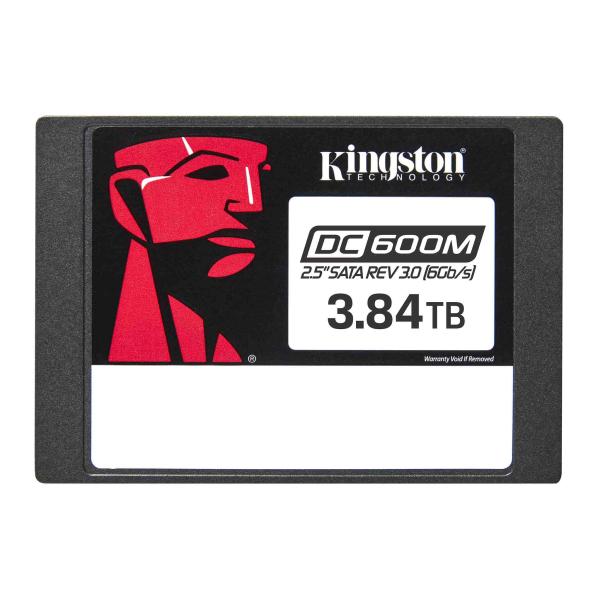 Imagen 1 del producto “UNIDAD DE ESTADO SÓLIDO KINGSTON DC600M ENTERPRICE 3840GB SATA3 2.5 R.560MB/S W.530MB/S PARA SERVIDOR - ”