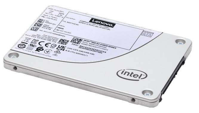 Imagen 1 del producto “Disco Duro Lenovo (4XB7A17134) ThinkSystem 3.5 pulgadas S4620 480GB Mixed Use SATA 6Gb SS SSD - compatible con Servidores SR250 V2, con unidades de 3.5 pulg ”