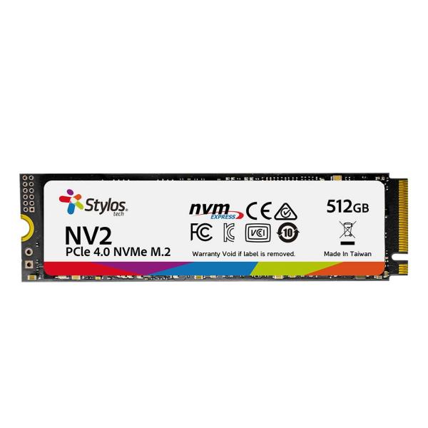 Imagen 1 del producto “SSD Stylos STMSSDM21B - 512 GB, PCI Express 3.0, 3000 MB/s, 2500 Mb/s ”