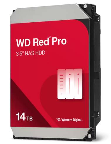 Imagen 1 del producto “Disco Duro Western Digital RED WD142KFGX 14TB - SATA, 7200 RPM, 3.5 Pulgadas Caché 512MB, Velocidad de transferencia: 255MB/s, Modelo: WD142KFGX ”