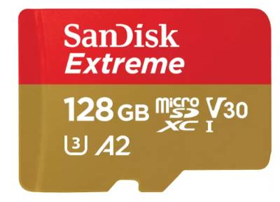 Imagen 1 del producto “MICROSD EXTREME SANDISK 128GB SDSQXAA-128G-GN6MA - Formato: microSDXC ”