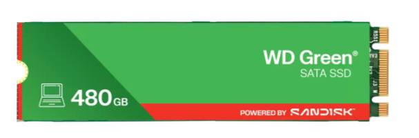 Imagen 1 del producto “SSD WD Green WDS480G3G0B 480GB M.2 2280 SATA II - ”