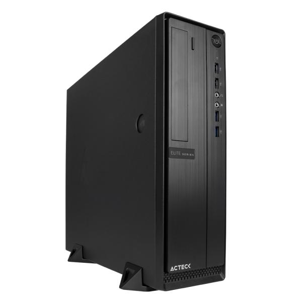 Imagen 1 del producto “Gabinete ACTECK LUBECK GS660 MICRO Desktop Slim MICRO ATX Y MINI ITX USB 3.0 Fuente 500W 1 Vent - ”