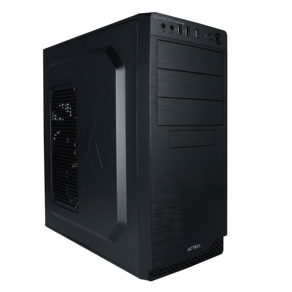 Imagen 1 del producto “Gabinete ACTECK  MILAN GM470 MID Tower ATX - Micro ATX Y Mini ITX USB 3.0 Fuente 500W 1 Vent ”