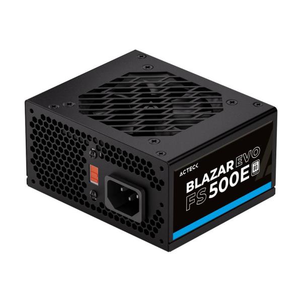 Imagen 1 del producto “Fuente de Poder ACTECK Blazar Evo ACTECK FS500E Advanced Series 500W Slim. para gabinetes compactos: KENDAL - BERN, ATOM, BROOK ”