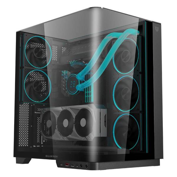 Imagen 1 del producto “Gabinete Gamer Media Torre Tank Expert  Curve 7800 Legend Series - Factor: Micro ATX, Mini ATX ”