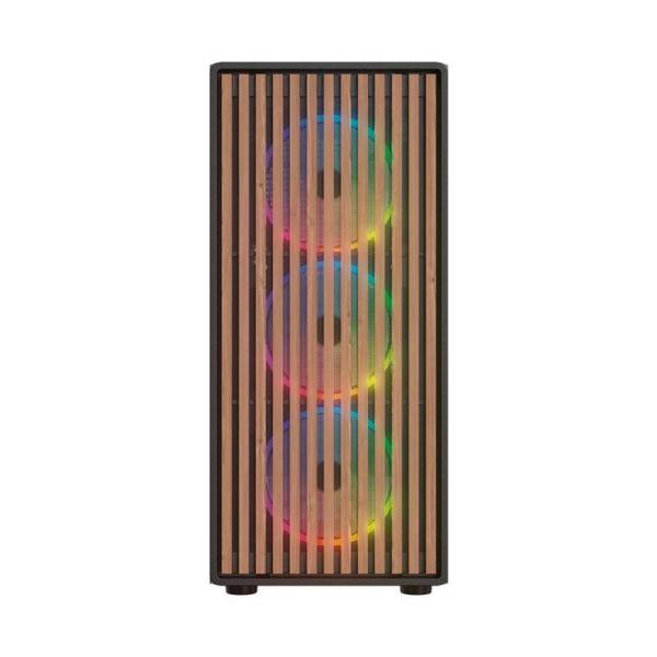 Imagen 1 del producto “Gabinete Gamer Media Torre ATX Dragonfly Wood GM580CB  Factor: ATX - Micro Atx - Mini ITX ”