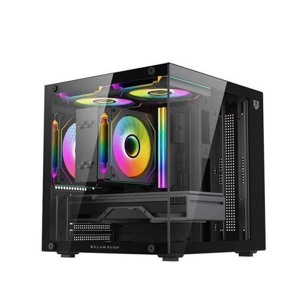 Imagen 1 del producto “Gabinete Gamer Mini Torre TANK GLOW MINI 3500 Factor: Micro Atx - Mini ITX - ”