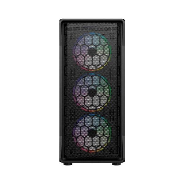 Imagen 1 del producto “Gabinete Gamer Media Torre ATX DRAGONFLY HEX GM560  Factor: ATX - Micro Atx - Mini ITX ”