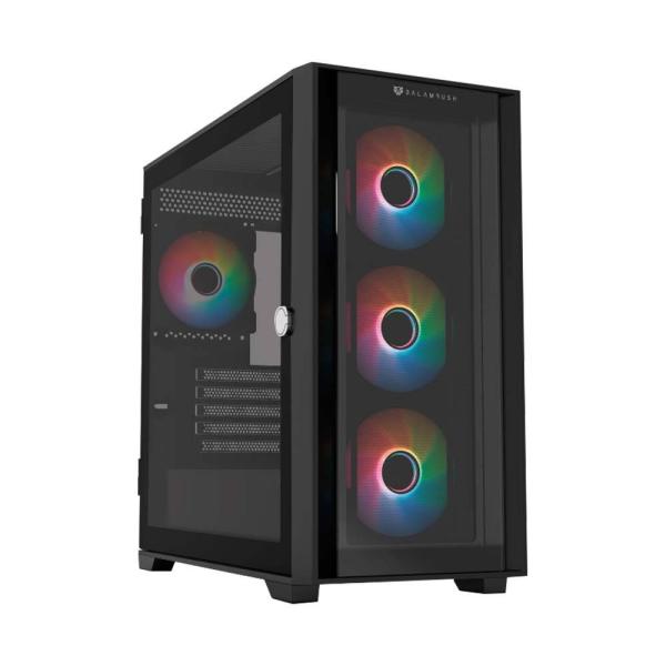 Imagen 1 del producto “Gabinete Gamer Mini Torre  Carbono Twin Mate 8000 Legend Series - ”
