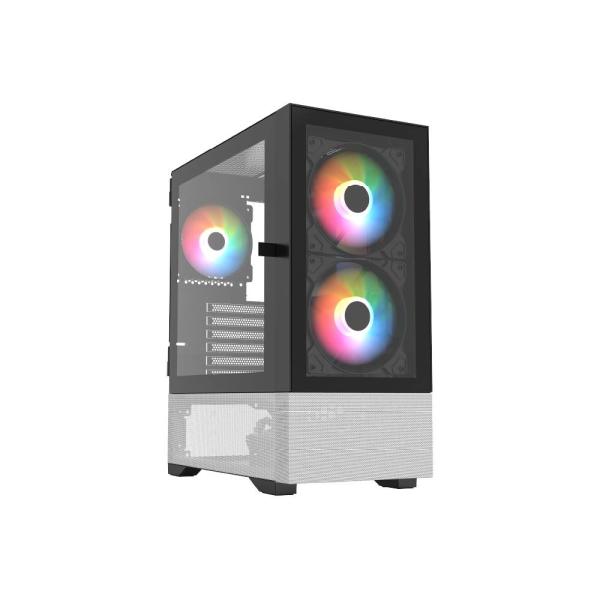 Imagen 1 del producto “Gabinete Gamer Media Torre Nitrox Crystal  5500CBW Legend Series - ”
