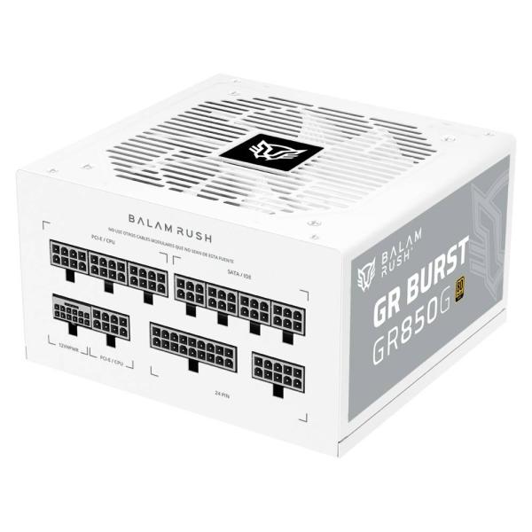 Imagen 1 del producto “Fuente de Poder 850W 80 Plus Gold BALAM RUSH GR BURST GR850G LEGEND SERIES. ATX - Full Modular ”