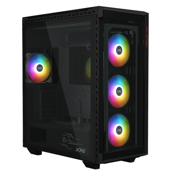 Imagen 1 del producto “Gabinete GAMER XPG BATTLECRUISER II. Media torre (E-ATX - ATX, Micro-ATX, Mini-ITX). BATTLECRUISERIIST-BKCWW ”